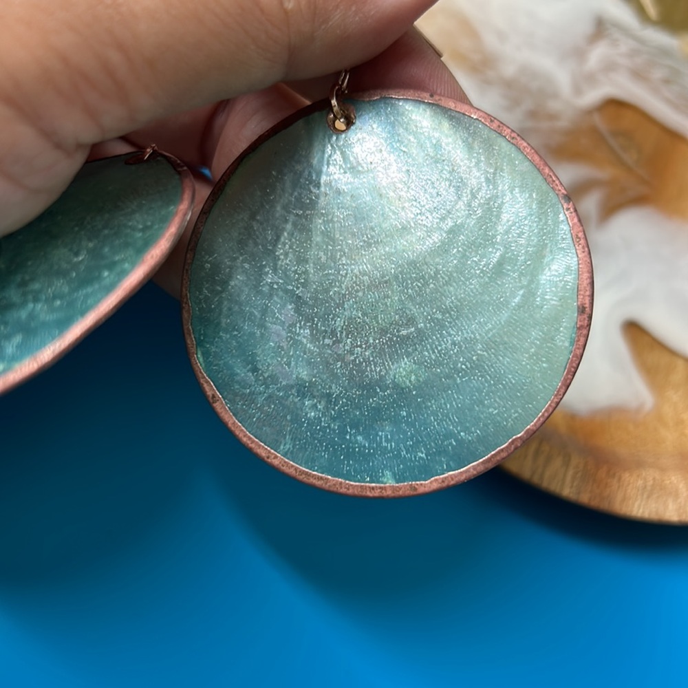 Shell Dangle Earrings - image 4